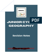 Junior Cycle Geography Revision Notes