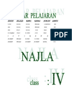 Daftar Pelajaran