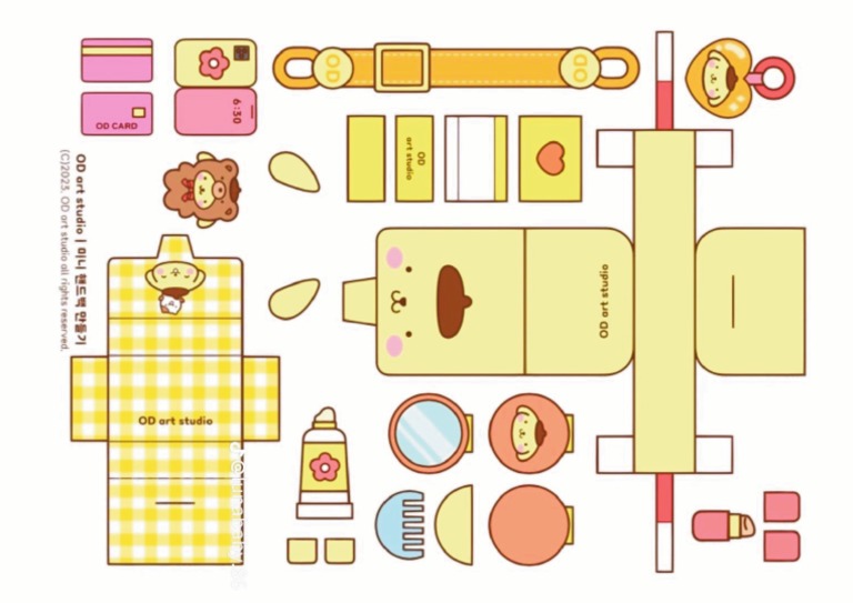 Hello Kitty Bag Print - Pompompurin | PDF