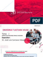 Clase 2 T Oratoria y Lectura Veloz