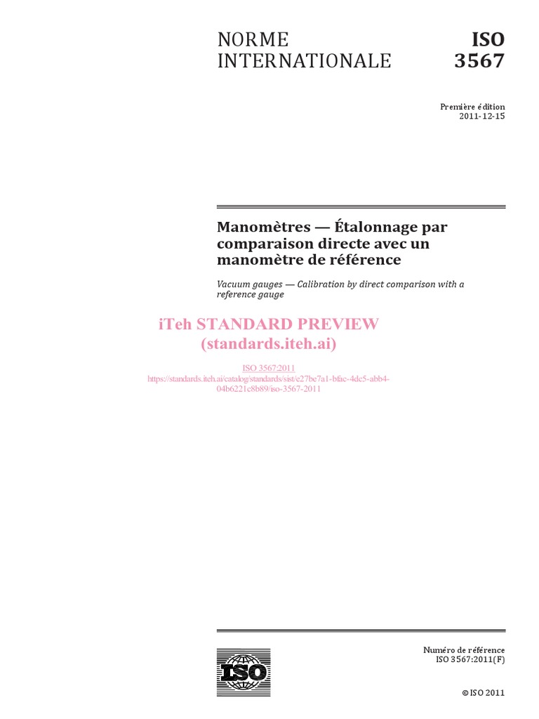 Iso 3567 2011 | PDF