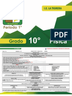 Física - 1° Periodo I.E. La Tigrega.