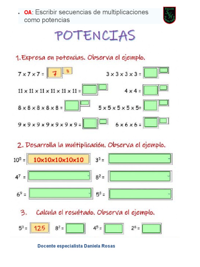 Guia 1 Potencias Pdf