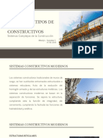 Diferentes Tipos de Sistemas Constructivos