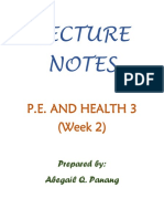 Pe Week 2 LN PDF