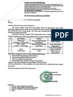 Kelas 4A Surat Pemberitahuan PTS Genap Dan Jadwal Ujian