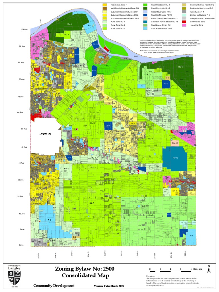 Consolidated Map (Zoning Bylaw No. 2500) PDF