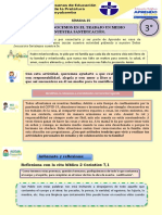 Actividad Comp. de 3ero Sec - Semana 25