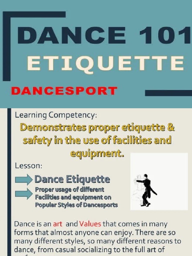 DANCEETIQUETTE PDF