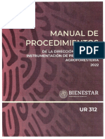 Manual de Procedimientos Dgipa 2022