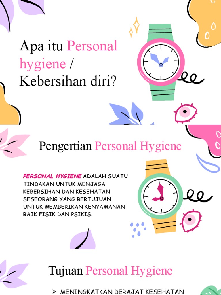 Personal Hygiene | PDF