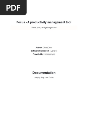 Focus Documentation