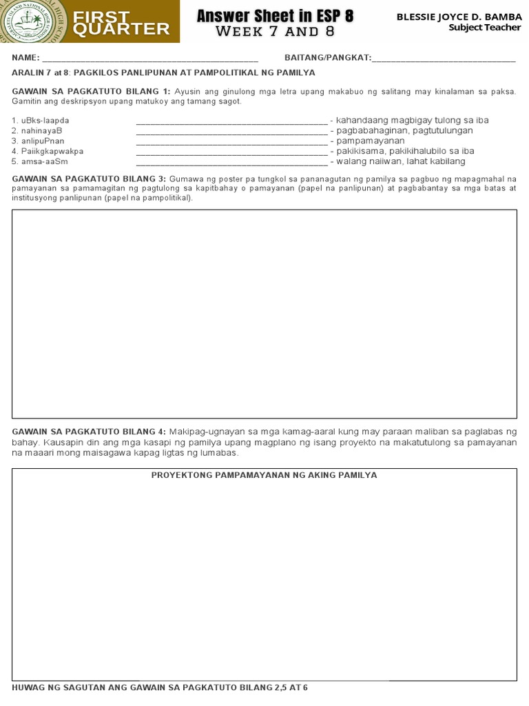 Week 7 & 8 | PDF