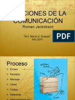 Funciones de La Comunicacion 2015