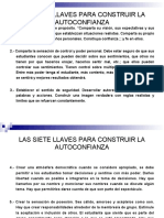 Las Siete Llaves para La Autoconfianza