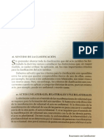 Lectura - Clasificación Del Acto Jurídico