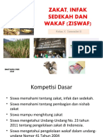 Zakat, Infak Sedekah Dan Wakaf (Ziswaf) : Kelas X Semester II