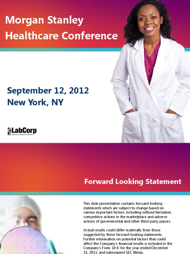LabCorp Presentation Stanley Healthcare Conference Final 09