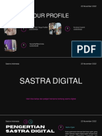 Sasin Kelompok 10 - Sastra Digital