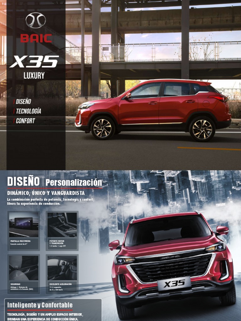 Brochure BAIC X35 Luxury | PDF