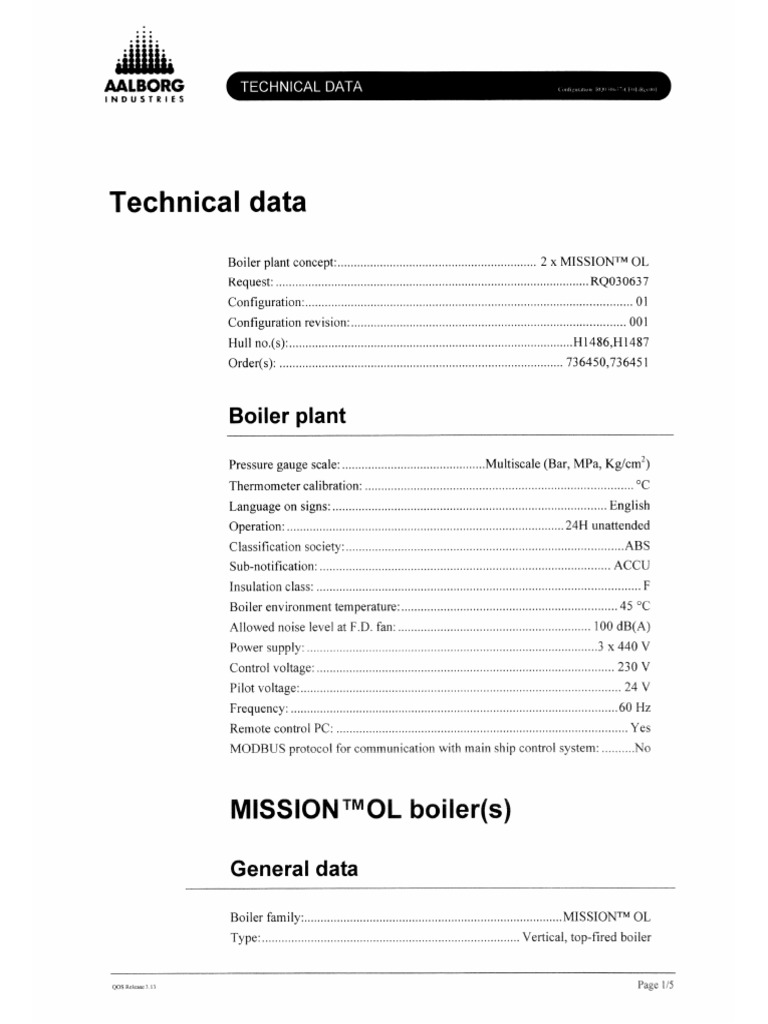 Boiler Spec PDF