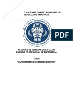 Monografia Eutimizantes en Peru - FARMACOLOGIA
