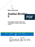 Analisa Struktur 2-Modul 1