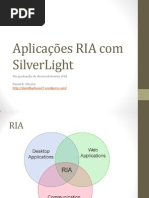PosGraducao-AplicaçõesRIA-Silverlight
