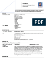 Resume - ANKIT KUMAR - Format1