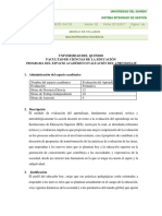 SÍLABO Modulo Evaluacion 2023