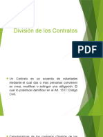 División de Los Contratos Presentación