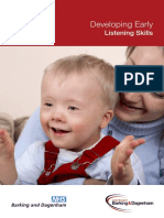 Developing Early Listening Skills