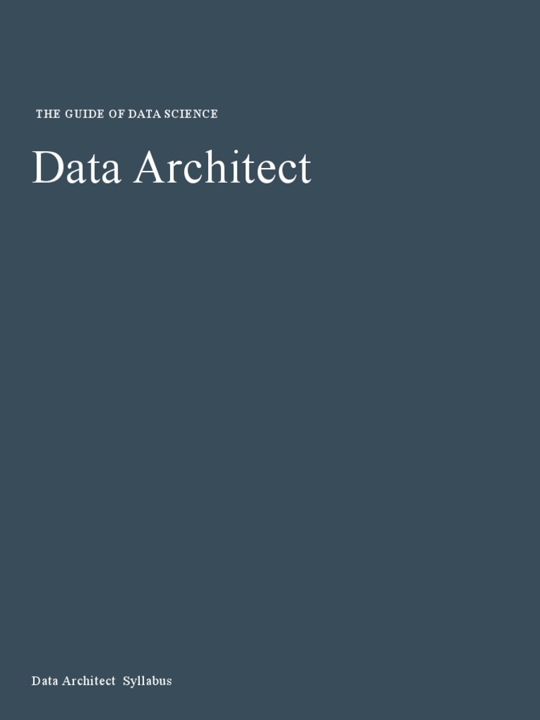 Cloud age data architect pdf data warehouse no sql
