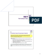 Pertemuan 5 - Normalisasi Data