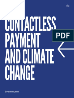 Contacless Payment and Climate Change