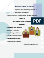 Ser Docente... Una Decision (Equipo)