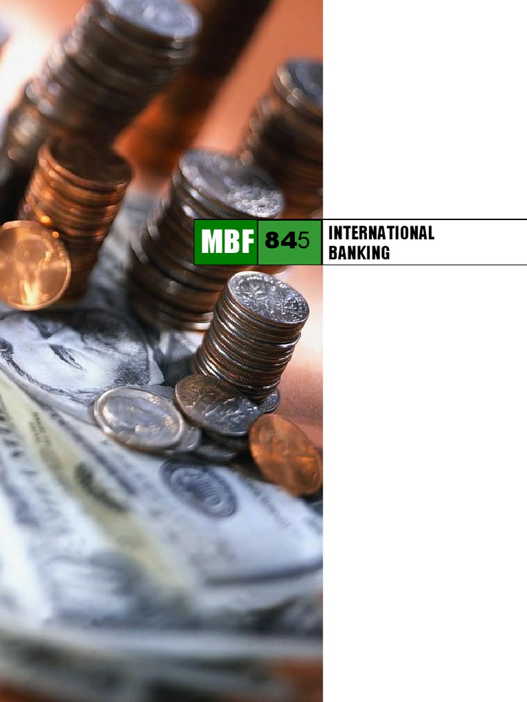 International Banking Overview | PDF | Balance Of Payments | Banks