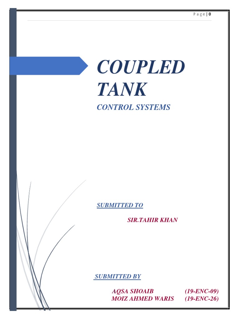 Coupled Tank (Task) | PDF