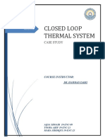 Case Study (Closed Loop Thermal System)