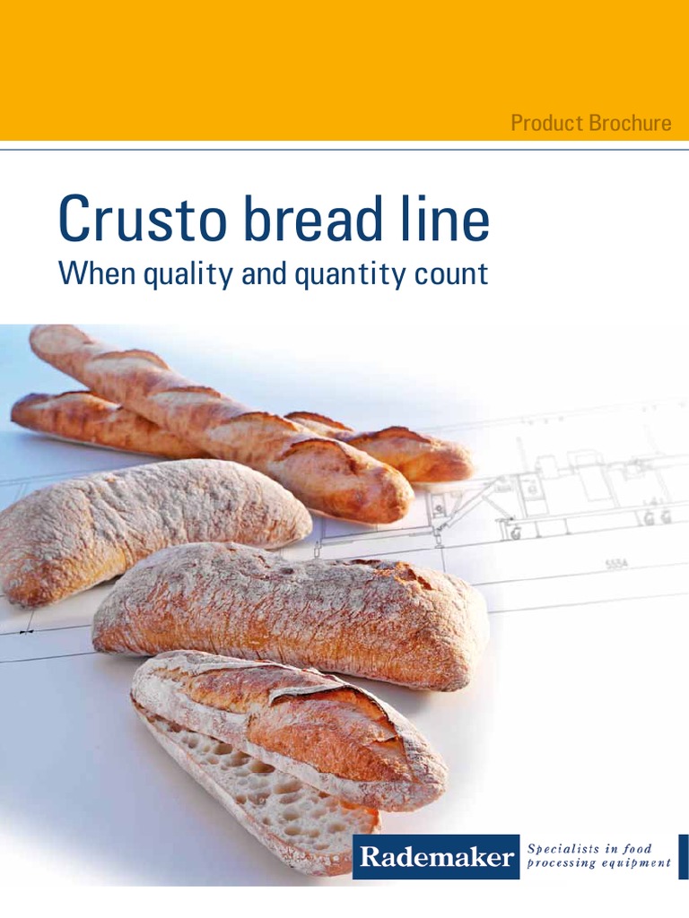 Crusto Bread Line Overview | PDF | Technology & Engineering