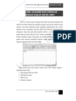 Teknik Analisis Data Dengan Menggunakan