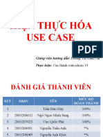 Hiện Thực Hóa Use Case - Nhóm 13