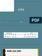 JSax Lesson