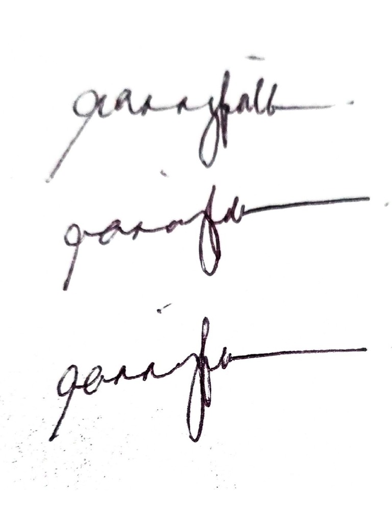 3 Specimen Signature | PDF