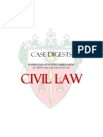 Civil Law - J. Hernando
