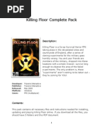 Download Killing Floor Complete Pack by Kristaps Otrups SN65073674 doc pdf