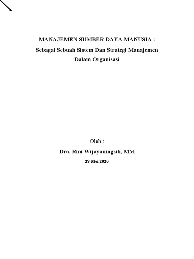 BUKU MSDM Proses Cetak | PDF
