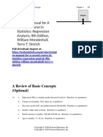 Solution Manual For A Second Course in Statistics Regression Analysis 8th Edition William Mendenhall Terry T Sincich