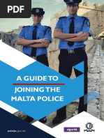 Guide To Joining The Malta Police