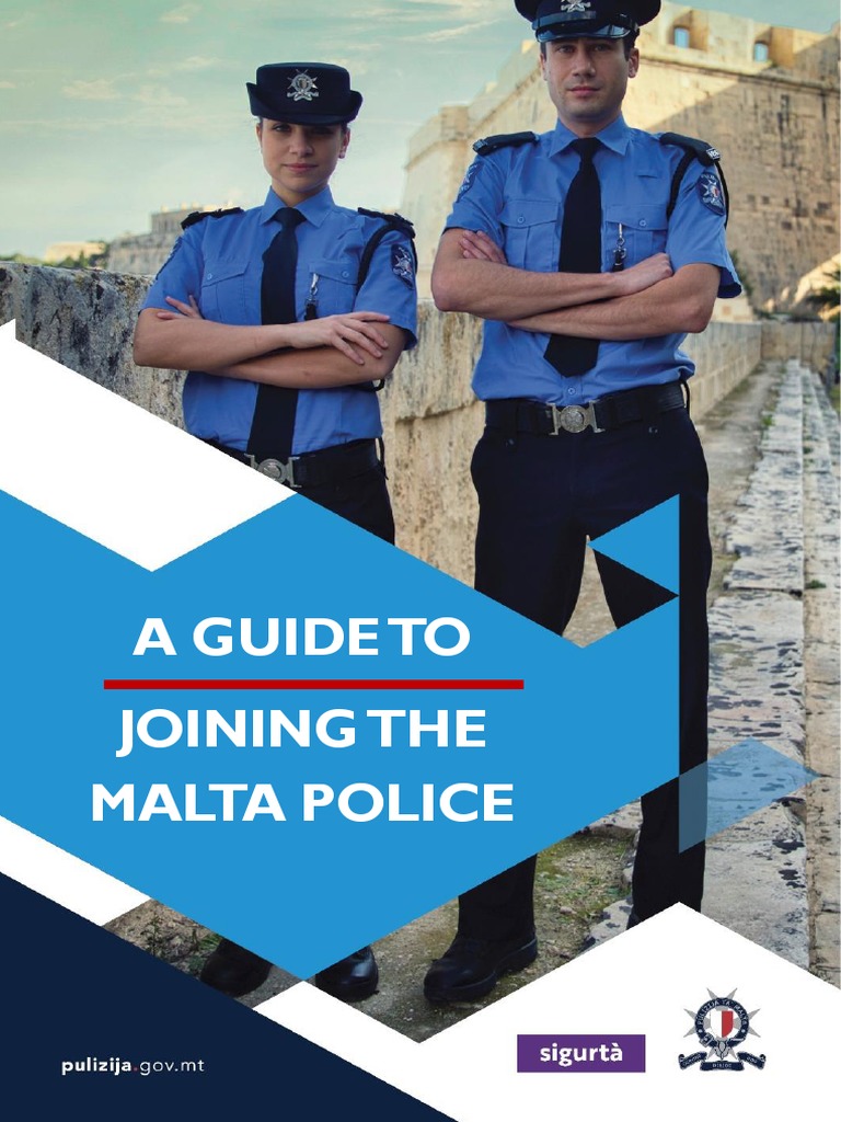 Guide To Joining The Malta Police (1) PDF Police Legal Action